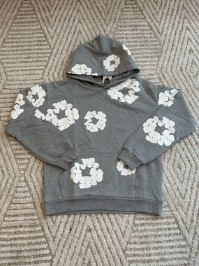 Grey Denim Tears Hoodie